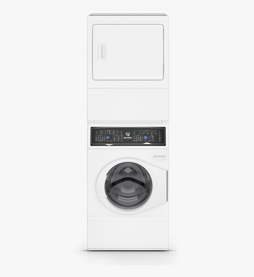 Washer Dryer Combo Sf7001we Front Load Stacked 27in - Speed Queen Sf7, HD Png Download, Free Download
