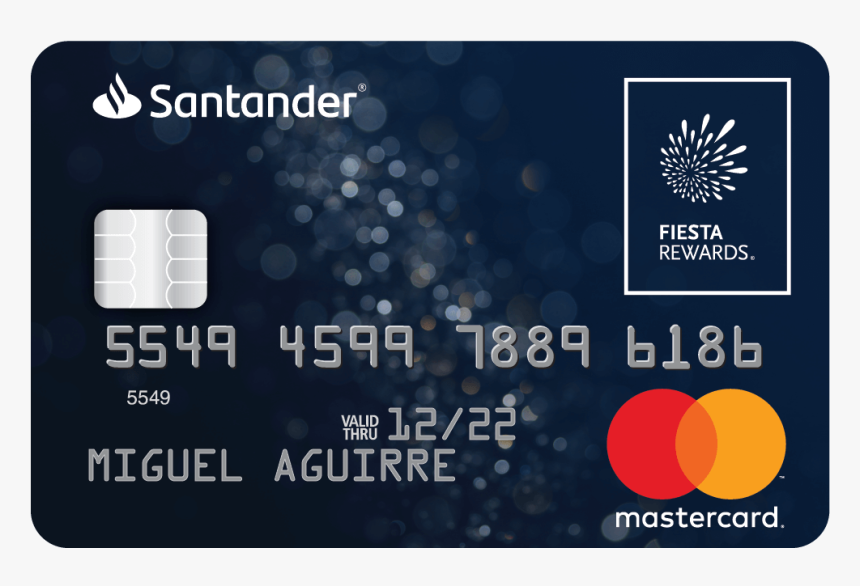 Tarjeta De Credito Santander Rewards, HD Png Download, Free Download