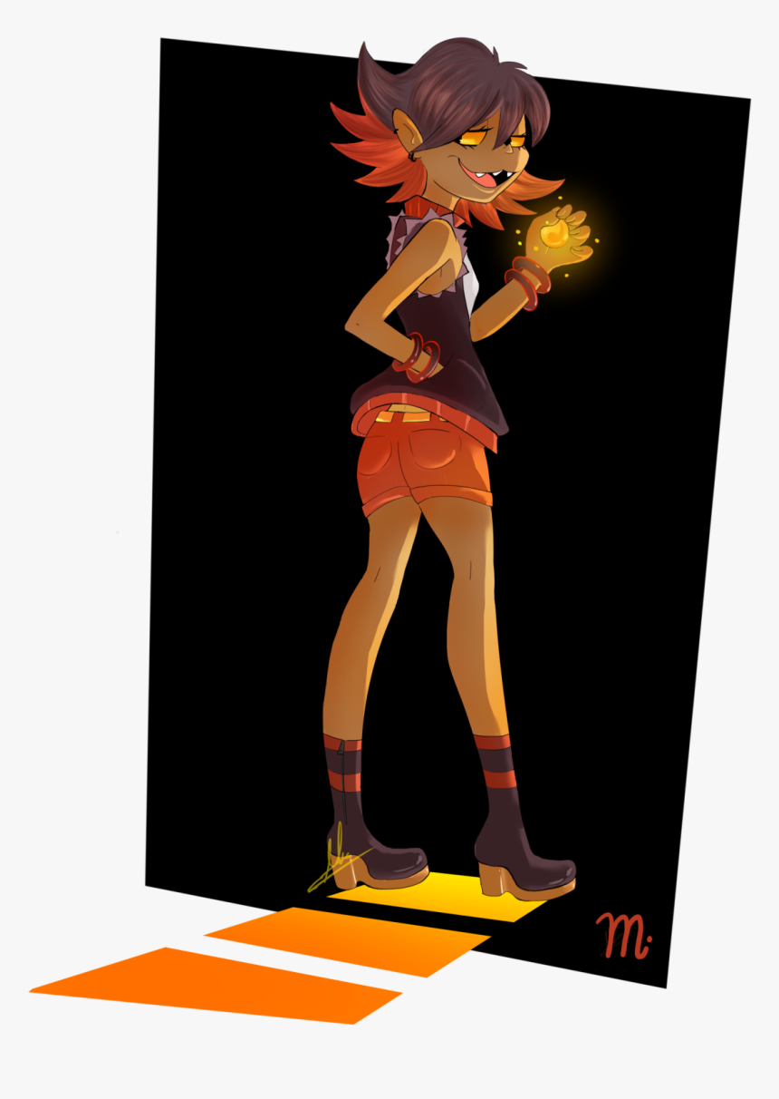 She Is Torracat Gijinka As A Bad Girl - Torracat Girl, HD Png Download, Free Download