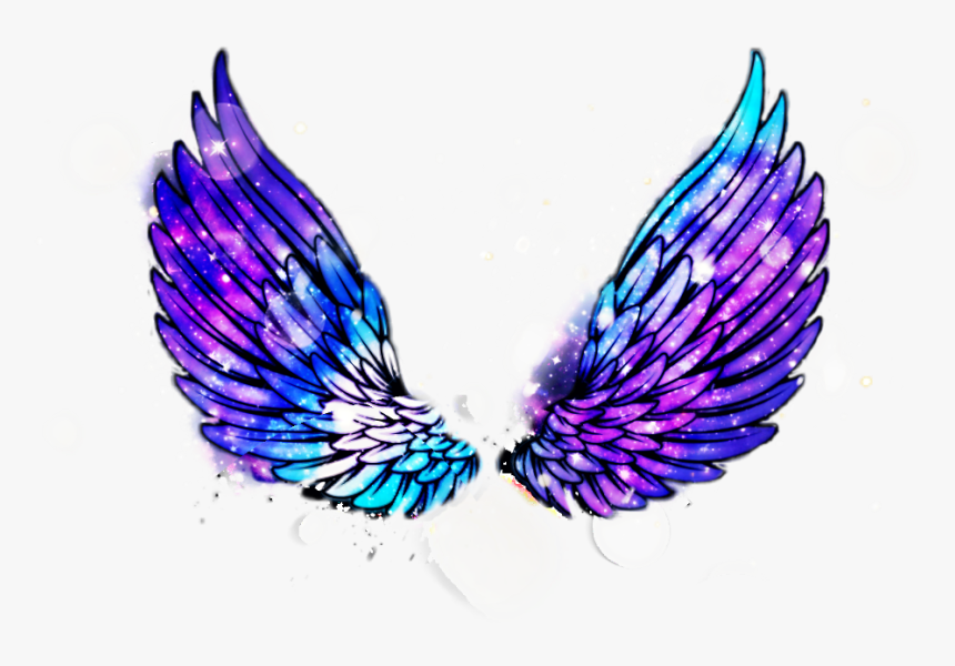 Transparent Angel Halo Wing Png - Galaxy Angel Wings, Png Download, Free Download