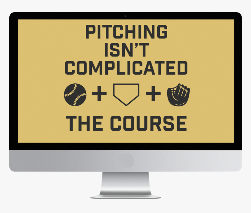 Baseball University - Monitor - Sign, HD Png Download, Free Download