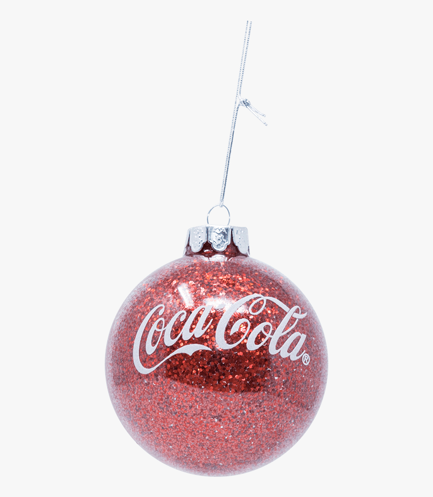 Coca Cola Glitter Ball Ornament"
 Title="coca Cola - Coca Cola, HD Png Download, Free Download