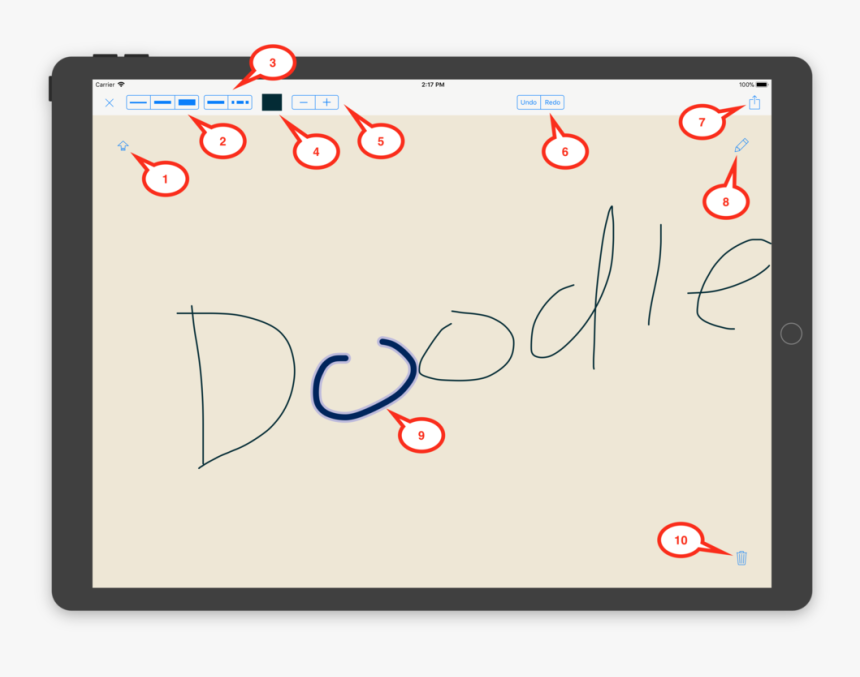 Doodle - Tablet Computer, HD Png Download, Free Download