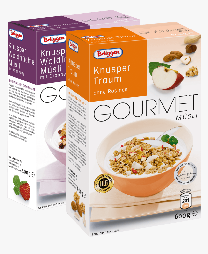 Brand Brüggen Gourmet Mueslis - Brüggen Gourmet Müsli, HD Png Download, Free Download