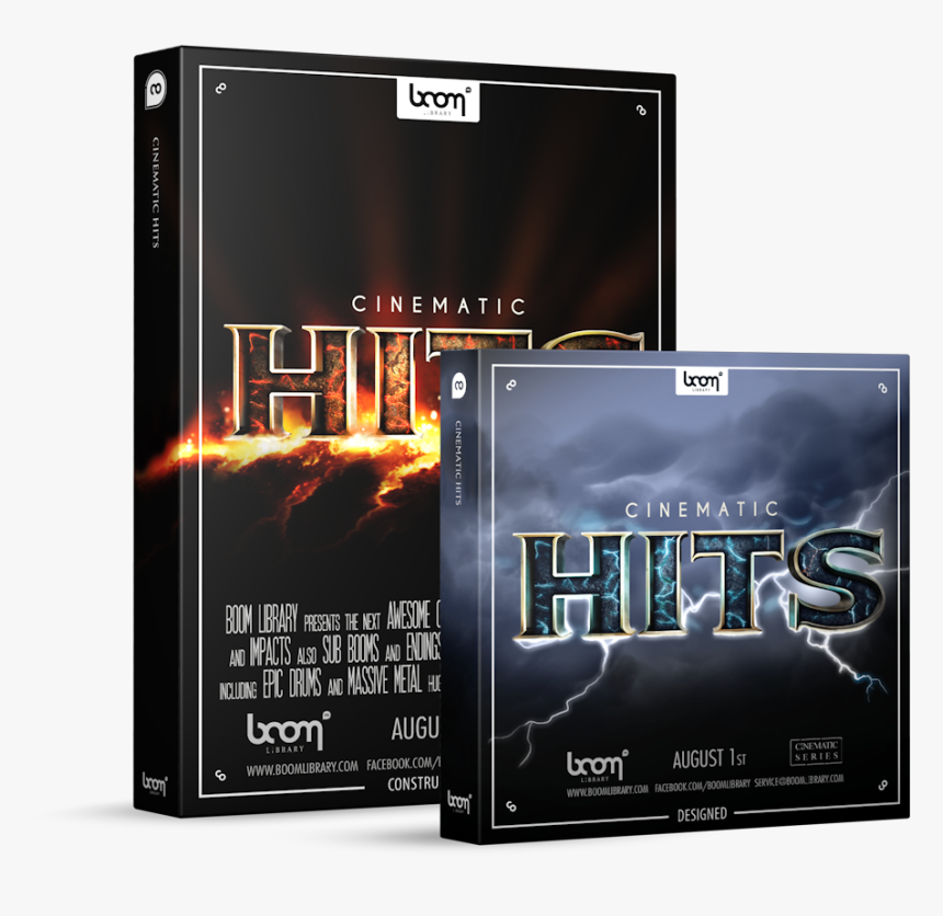 Cinematic Hits Sound Effects Library Product Box - Boom Library Cinematic Hits Designed, HD Png Download, Free Download