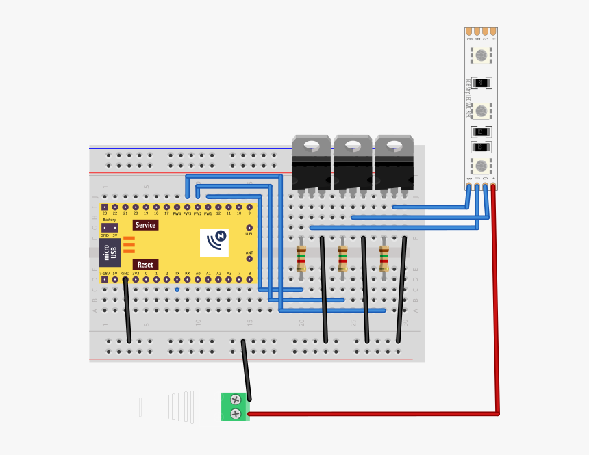 valley Interesting Get married Fritzing Repo/projects/z/z Wave Rgb Led Strip From - Push Button Datasheet  4 Pin, HD Png Download - kindpng