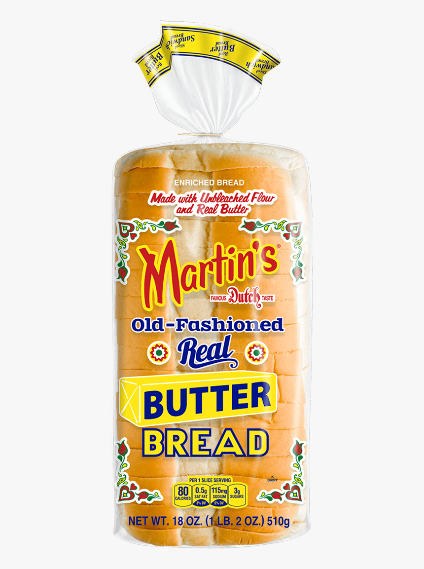 Butter Bread Product Image - Martin's Real Butter Bread, HD Png Download, Free Download