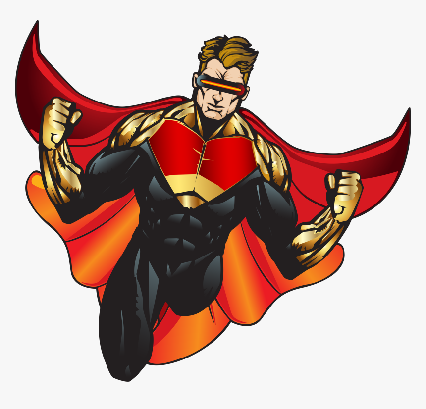 Superhero Png Clipart - Transparent Clip Art Super Hero, Png Download, Free Download