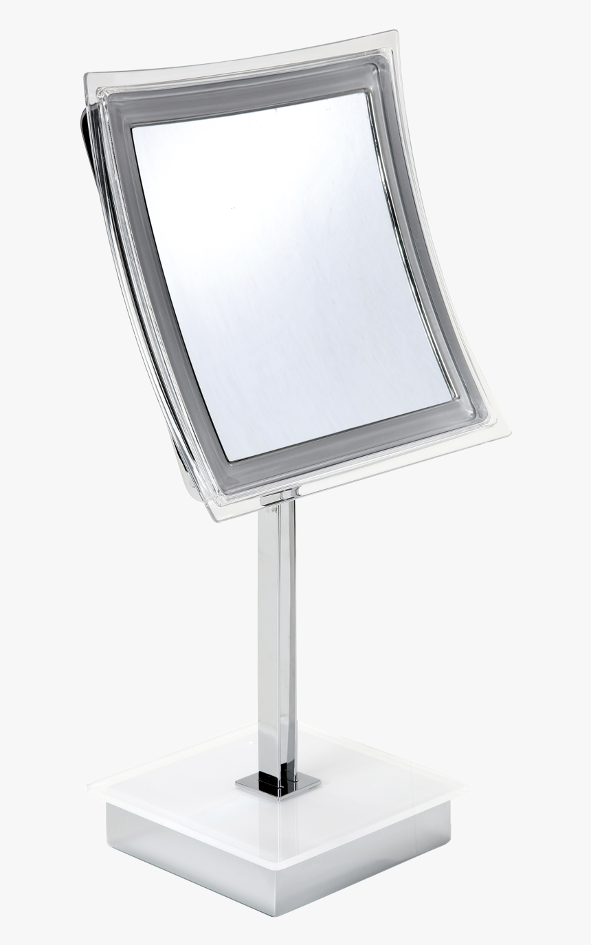 Espelho De Mesa Com Iluminação Led Quadrado 5x - Flat Panel Display, HD Png Download, Free Download