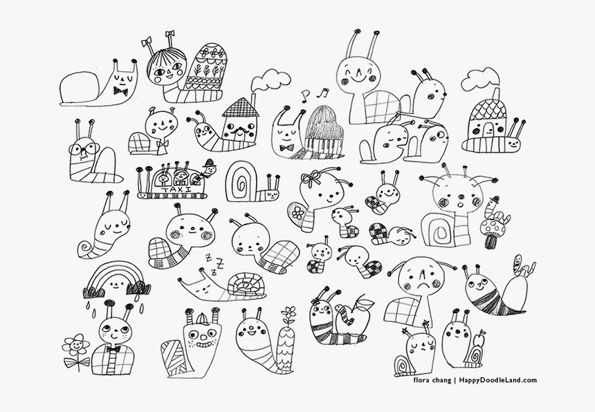 Pencil Clipart Doodle - Kids Doodle Png, Transparent Png, Free Download