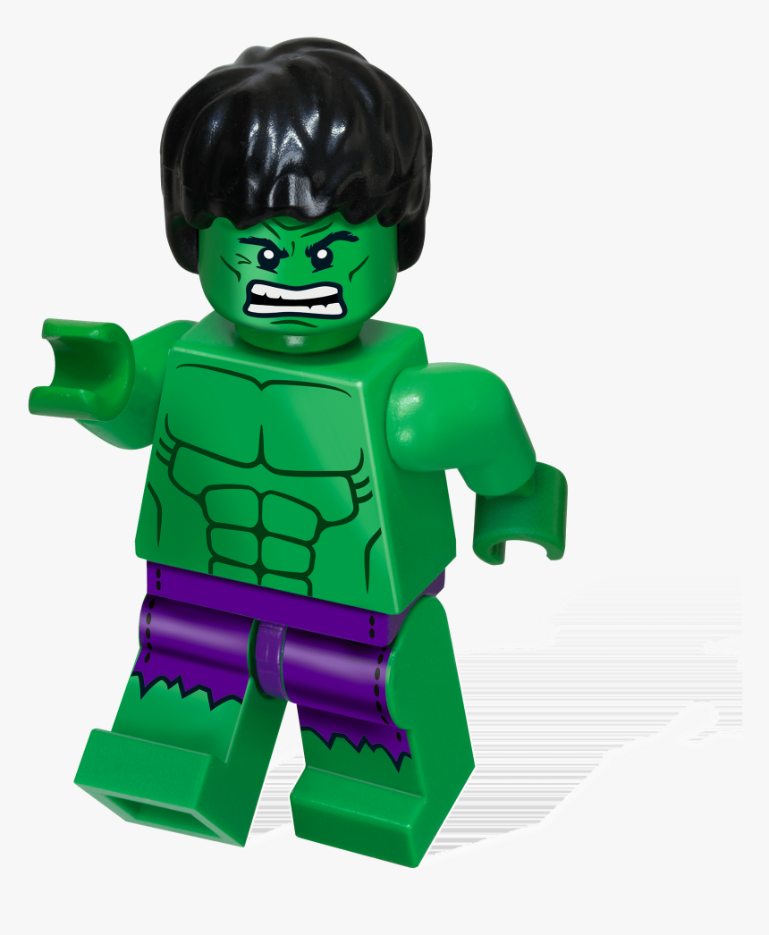 Lego Marvel Super Heroes Hulk , Png Download - Hulk Lego Figure, Transparent Png, Free Download