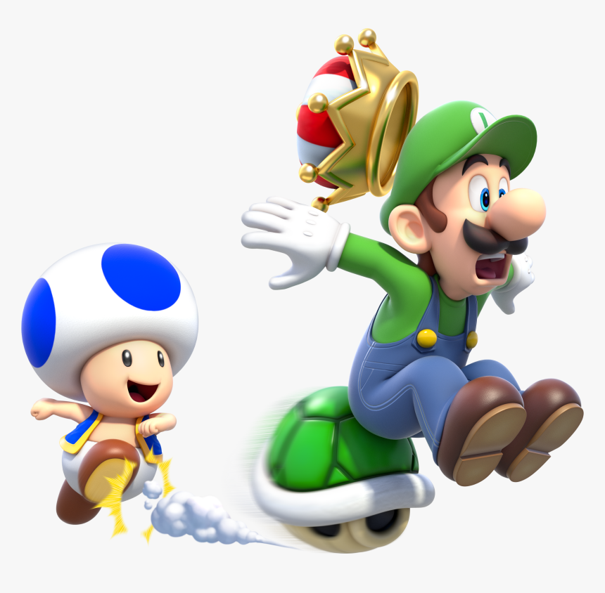 Super Mario 3d World Png - Super Mario 3d World Toad Luigi, Transparent Png, Free Download