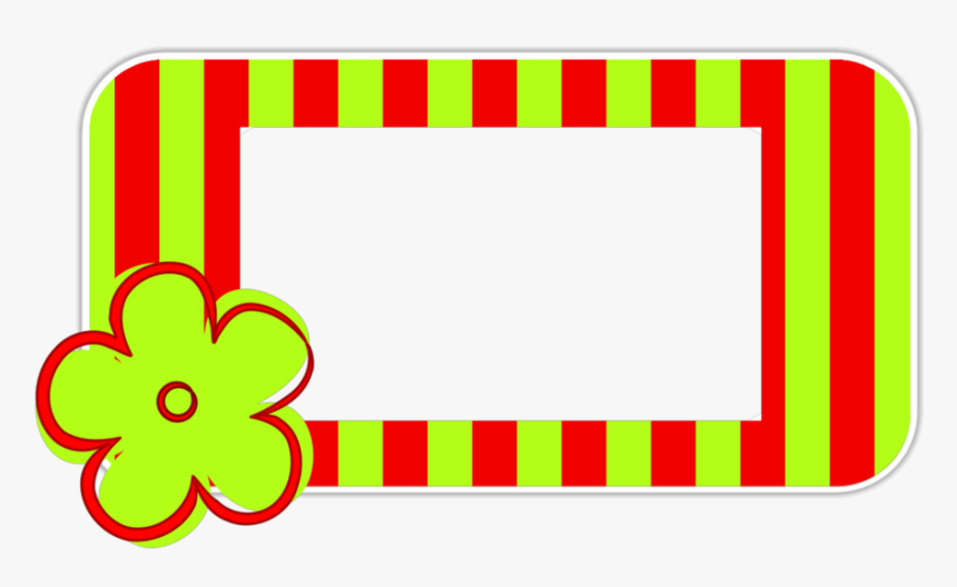 Red Flower Border Line Design Png - Flower Design Of Borderline, Transparent Png, Free Download