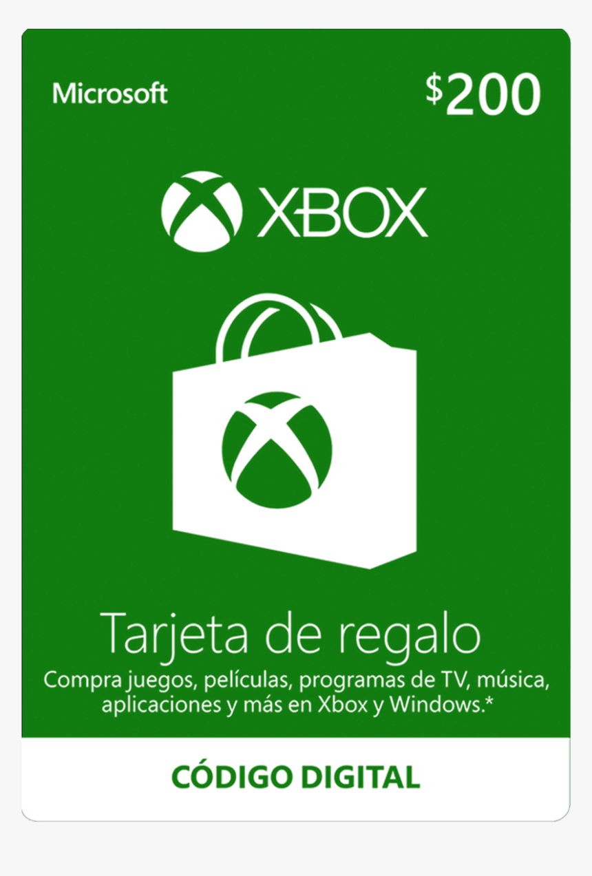 50 Xbox Gift Card, HD Png Download, Free Download