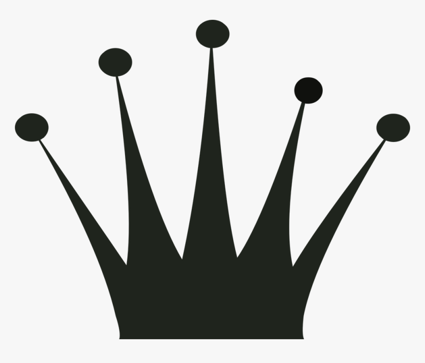 Crown, Silhouette, Gold, Clip Art, King, Queen, Prince - Crown Silhouette Png, Transparent Png, Free Download