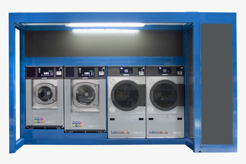 Girbau Has Launched Mobile Laundry Mini, A New Concept - Girbau Coin Laundry, HD Png Download, Free Download