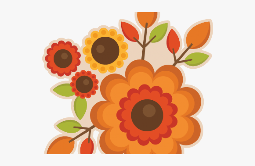 Transparent Fall Flowers Clipart, HD Png Download, Free Download