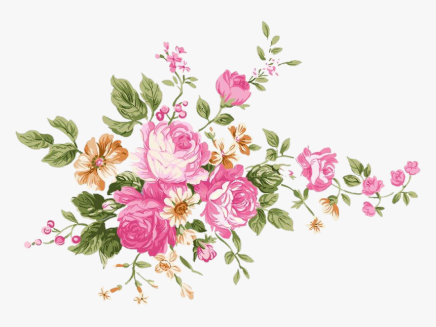 Flowers Image - Transparent Vintage Flowers Png, Png Download, Free Download