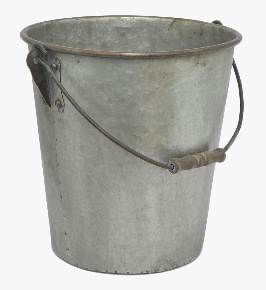 Metal Bucket Png Background Image, Transparent Png, Free Download