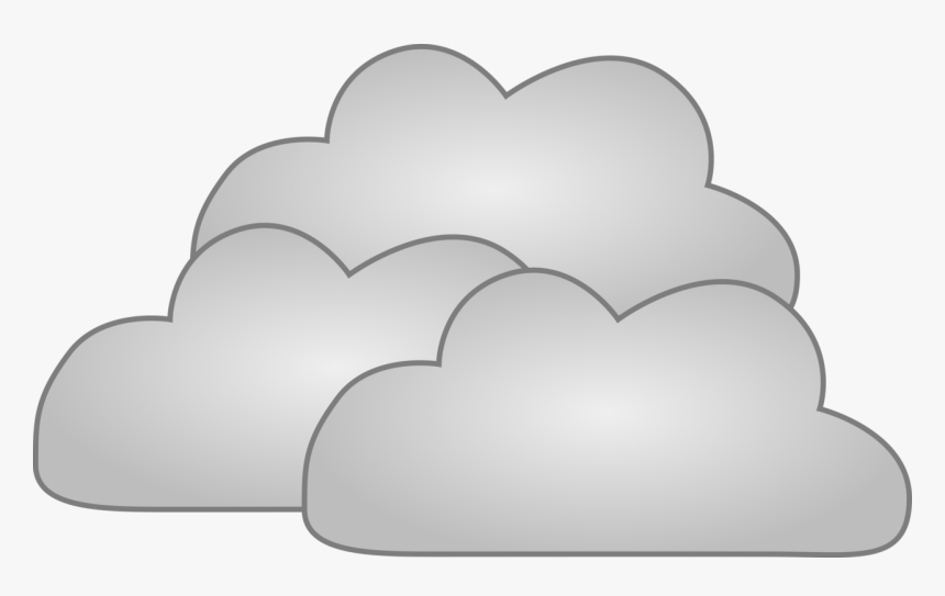 Transparent Grey Clouds Clipart - Grey Cloud Clipart Png, Png Download, Free Download