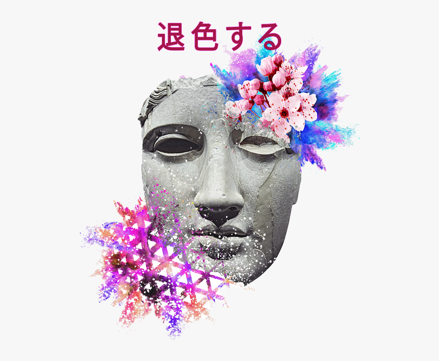 Vaporwave Marble Statue Aesthetic, HD Png Download, Free Download