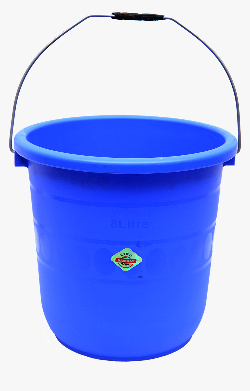 Plastic Bucket Png - 10 Liter Bucket, Transparent Png, Free Download