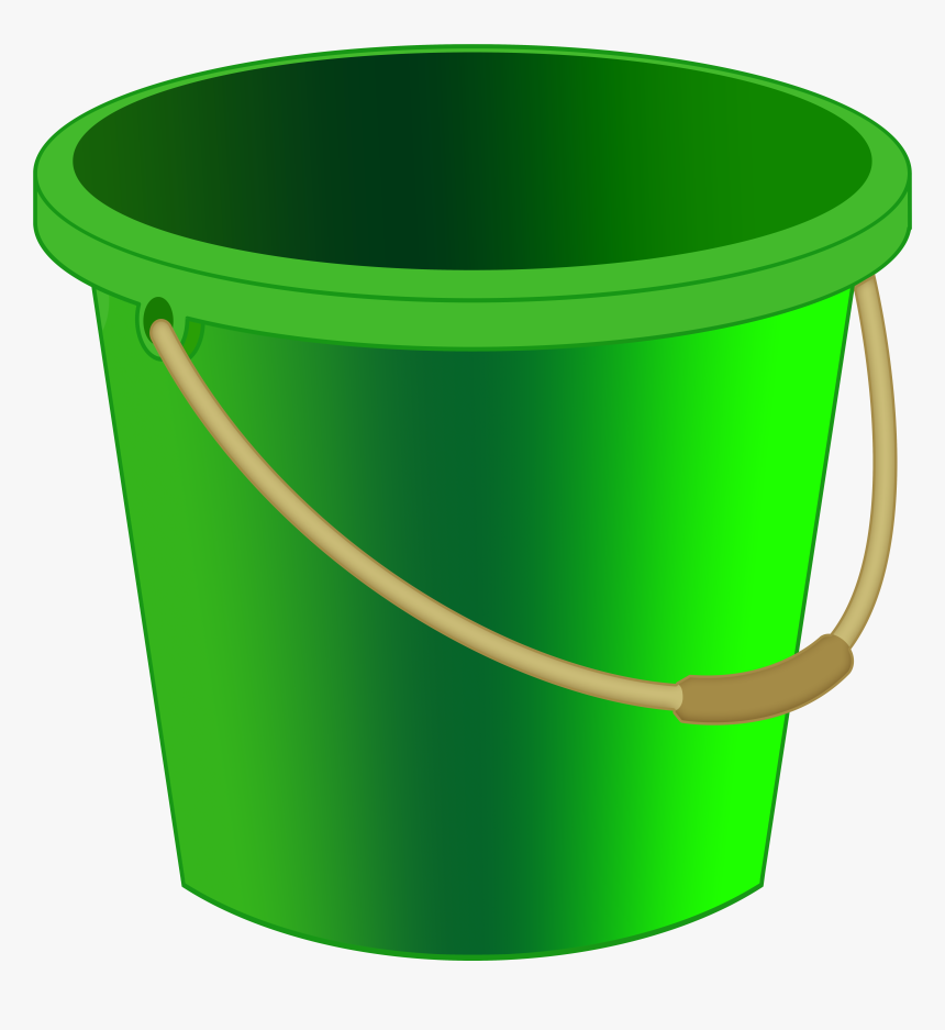 Green Bucket Png Clipart, Transparent Png, Free Download