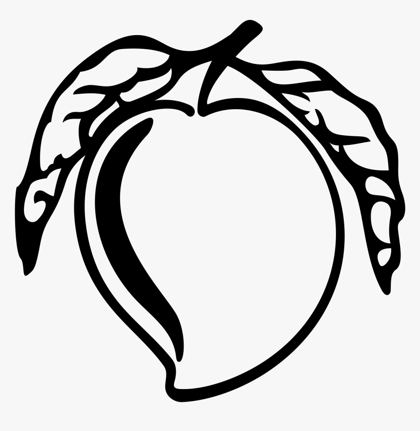 Mango Clipart Black And White, HD Png Download, Free Download