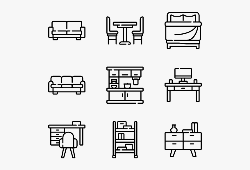 Furniture - Project Management Vector Icon, HD Png Download, Free Download