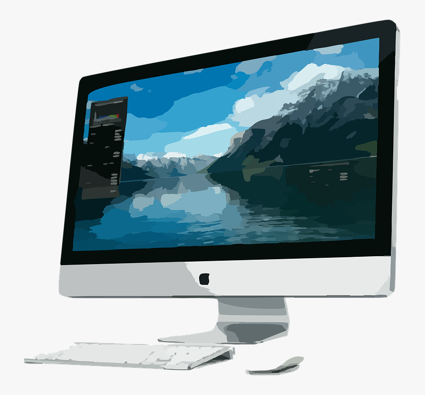 Computer, Apple Inc, Monitor, Screen, Flat Screen - Apple Imac 27, HD Png Download, Free Download