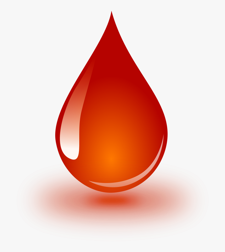 Blood Drop Cartoon Png - Blood Drop Clipart, Transparent Png, Free Download