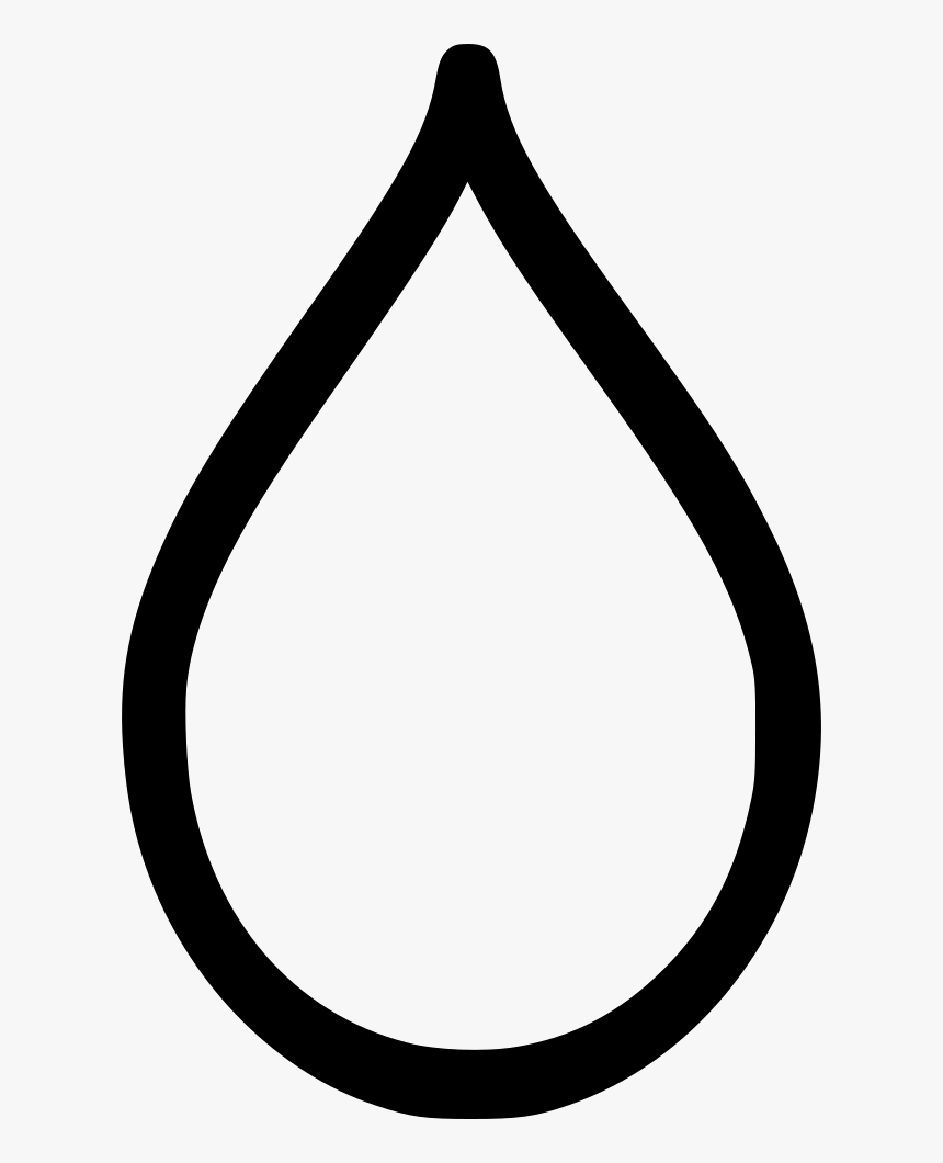 Water Drop Blood - Raindrops Clipart Black And White, HD Png Download, Free Download