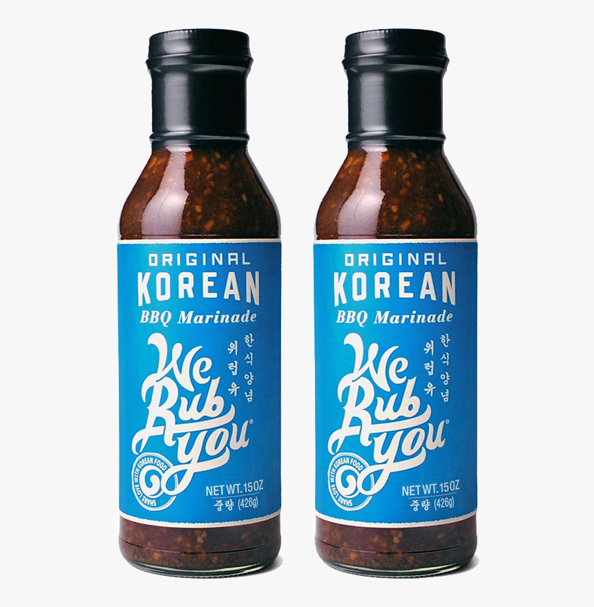 Transparent Korean Food Png - We Rub You Korean Bbq Sauce, Png Download, Free Download