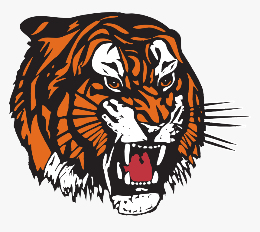Roaring Tiger Png - Medicine Hat Tigers Logo, Transparent Png, Free Download