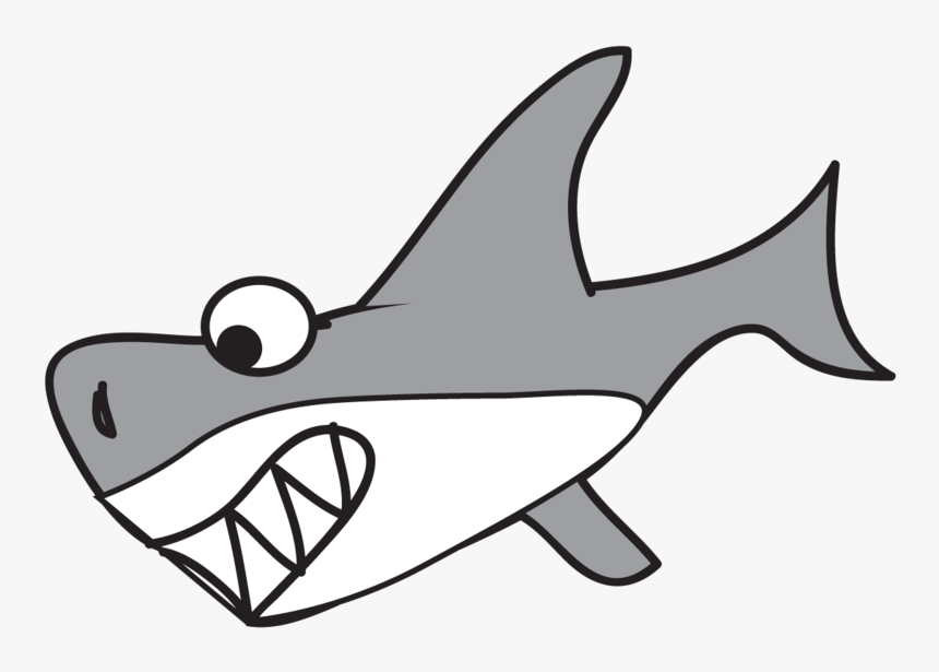 Clip Art Free Images Download Clip - Shark Cartoon Gif Png, Transparent Png, Free Download