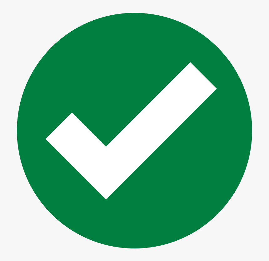 Check Mark Computer Icons Clip Art - Green Circle Check Mark, HD Png Download, Free Download