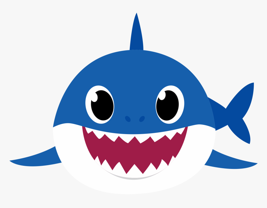 Happy Fathers Day Daddy Shark, HD Png Download, Free Download