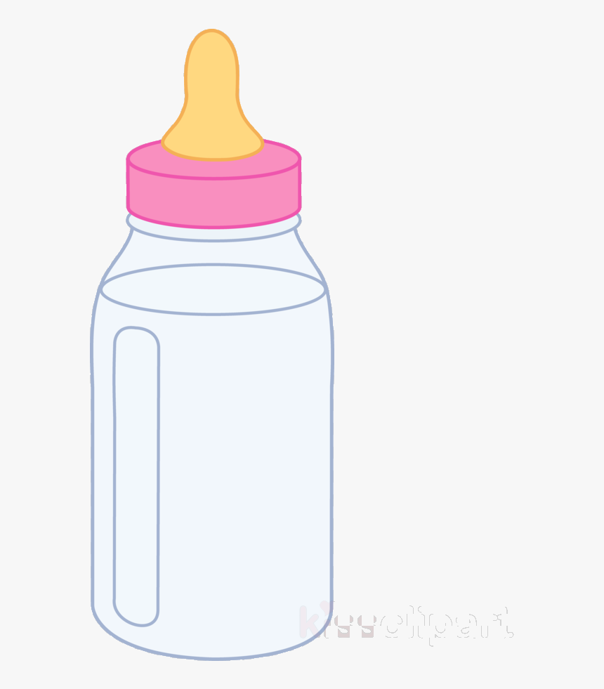 Baby Bottle Pink Clipart Bottles Infant Clip Art Transparent - Pink Baby Bottle Clipart, HD Png Download, Free Download