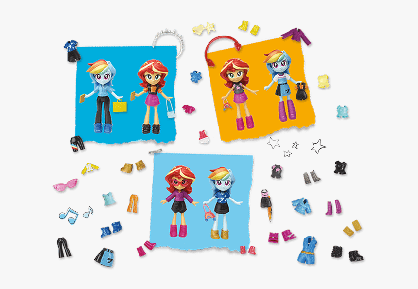 Equestria Girls Fashion Squad - Cartoon, HD Png Download, Free Download