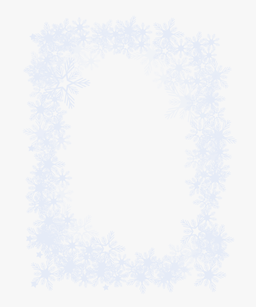 Frames Christmas Frames, Snowflakes, Snow Flakes - Pattern, HD Png Download, Free Download