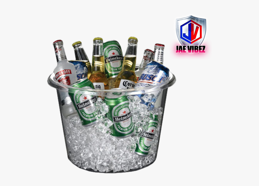 Beer In Ice Bucket, HD Png Download, Free Download