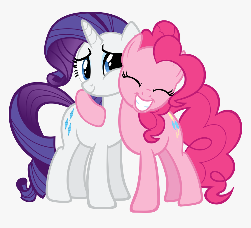 Download My Little Pony High Resolution - My Little Pony Pinkie Pie And Rarity, HD Png Download, Free Download