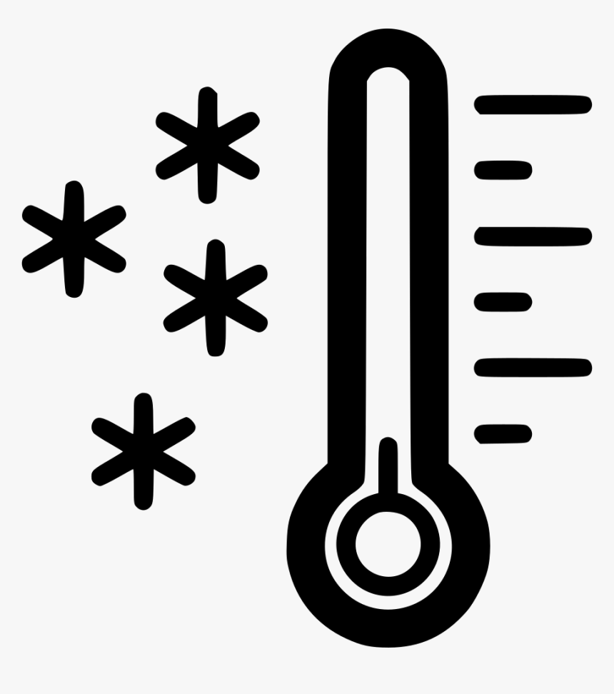 Frost Snowflake Snow Cold - Temperature Icon Transparent, HD Png Download, Free Download