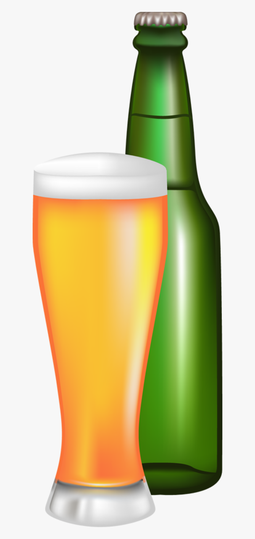 28 Collection Of Beer Bottle Clipart Png - Bottled Beer Clip Art, Transparent Png, Free Download