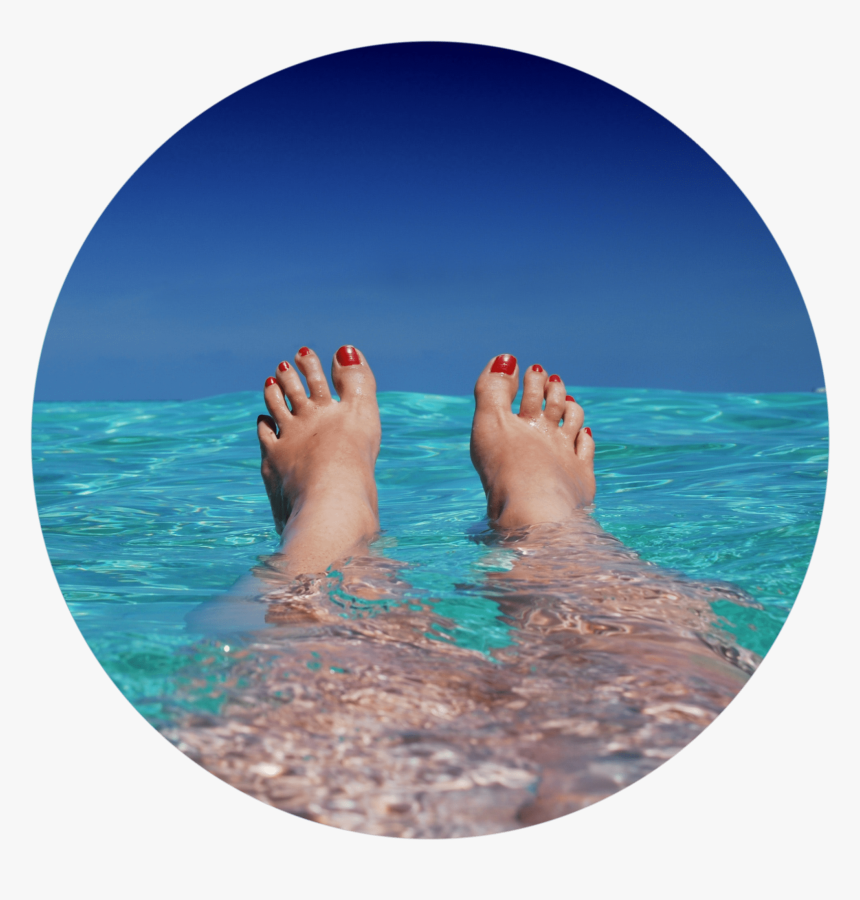 How To Use A Peeling Foot Mask - Itchy Feet After Swimming In Ocean, HD Png Download, Free Download