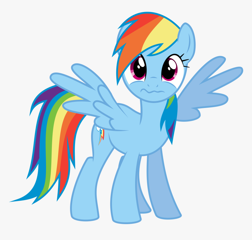 My Little Pony Rainbow Dash Vector, HD Png Download, Free Download