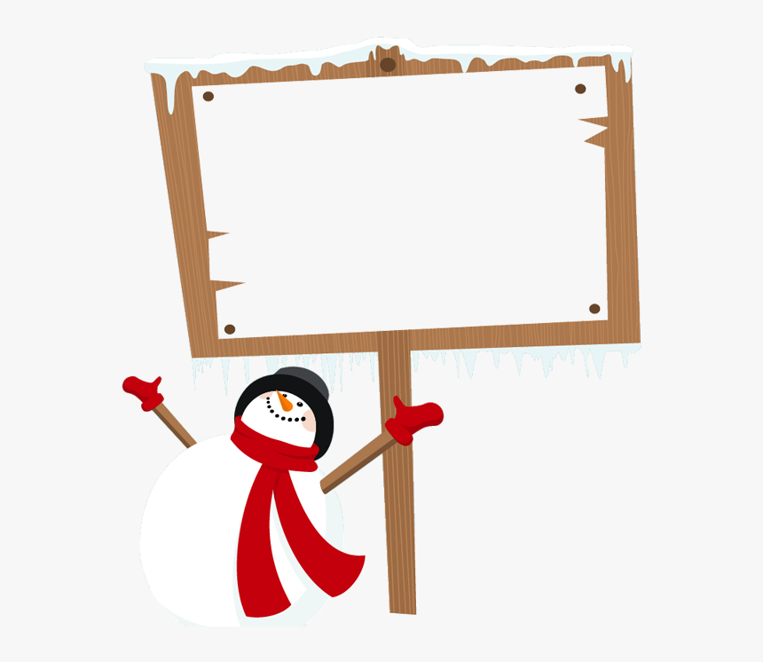 Blank Sign In Snow Png, Transparent Png, Free Download