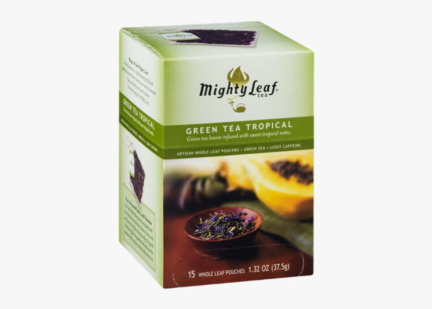 Mighty Leaf Green Tea Tropical, HD Png Download, Free Download