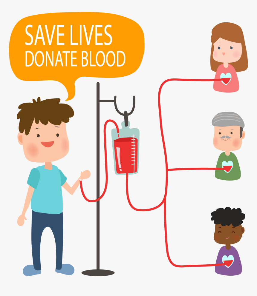 Transparent Donate Clipart - Blood Donation Day Background, HD Png Download, Free Download