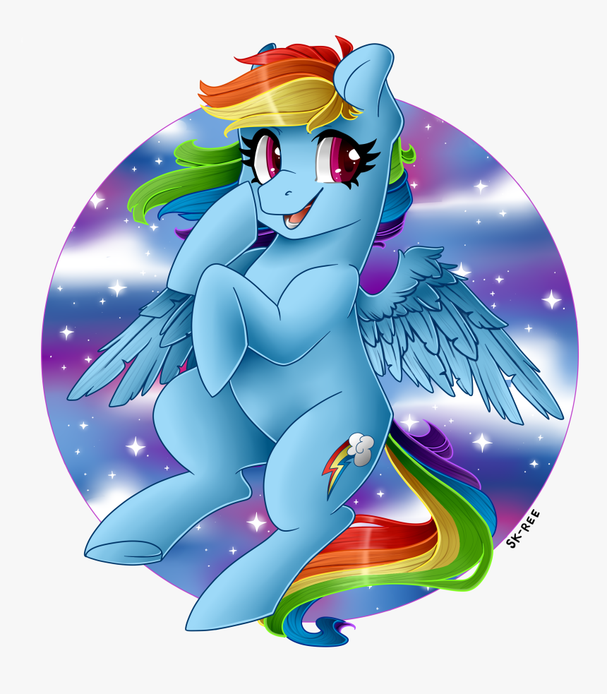 My Little Pony Rainbow Dash - Little Pony Rainbow Dash Png, Transparent Png, Free Download